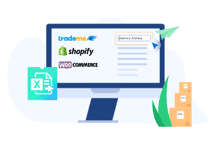 Enter or Import Shipping Details